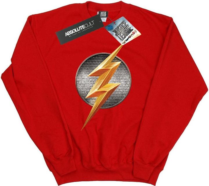 Produktbild Justice League Movie Flash Emblem Sweatshirt Mädchen (152, 158)
