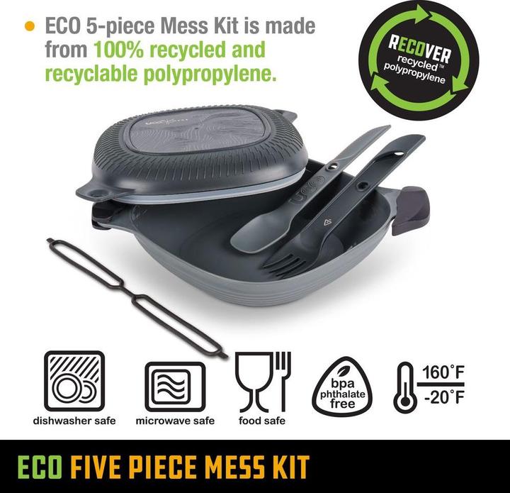 Actual product image UCO Gear ECO 5 piece Mess Kit Venture