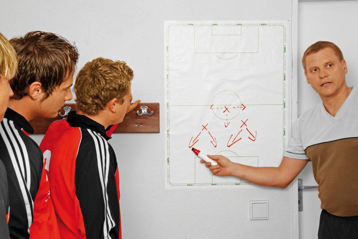 Actual product image Taktifol elasticated tactics board, football