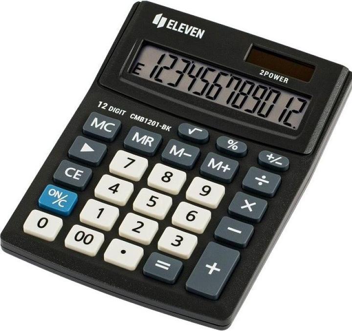 Eleven Taschenrechner CMB1201-BK (Batterien, Solarzellen)