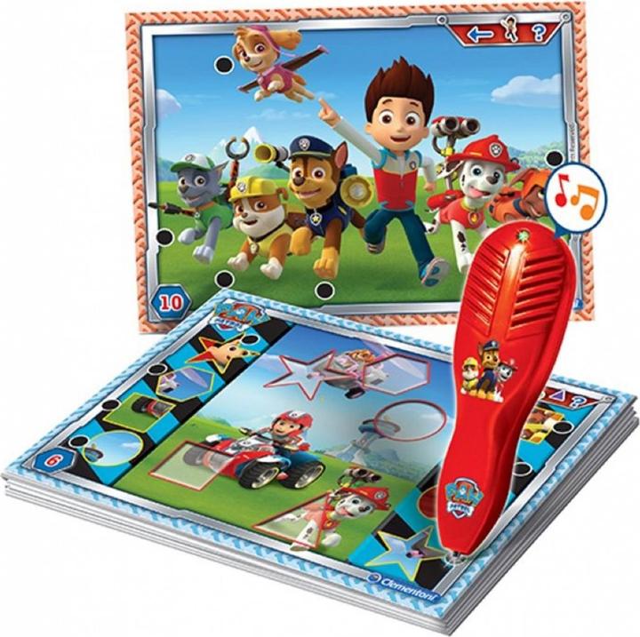 Actual product image Clementoni E-Lektor Quiz Basic Paw Patrol (German)
