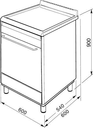 Image du produit Smeg Concert SCD60EMX9