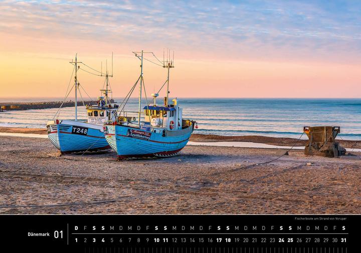 Produktbild Dänemark Premiumkalender 2026