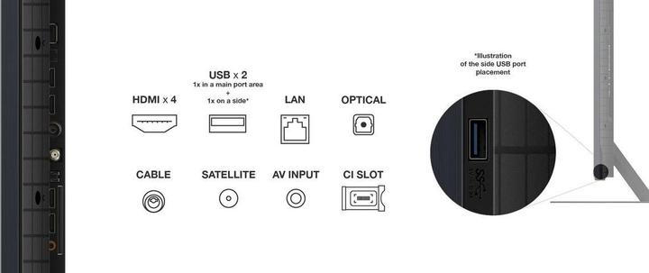 Actual product image TCL 65C855 (65", Mini-LED, 4K, 2024)