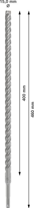 Produktbild Bosch Professional Zubehör PRO SDS plus-5X Hammerbohrer, 15 x 400 x 460 mm (15 Millimeter)