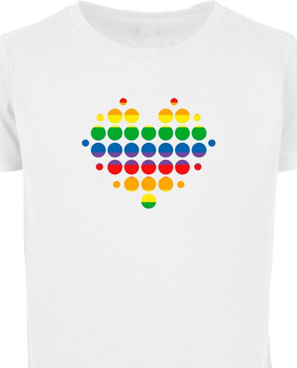 Produktbild Merchcode Girls Love Dots Short Sleeve Tee - 167901 (134, 140)