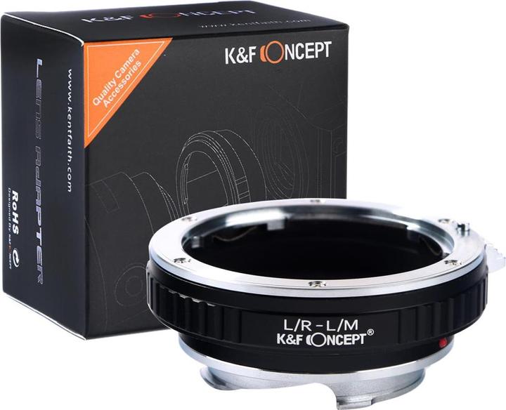 Actual product image K&F Concept High Precision Lens Adapter Mount, L/R-L/M