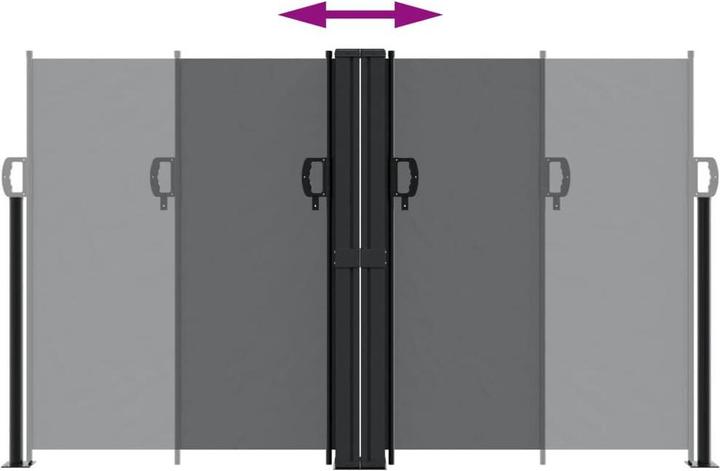 Image du produit vidaXL ausziehbare Seitenmarkise (6 m)