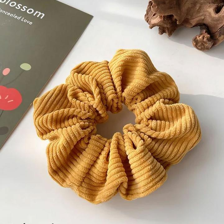 Produktbild Avizar Scrunchie Cord Samt Uni Pénélope (Haargummi)