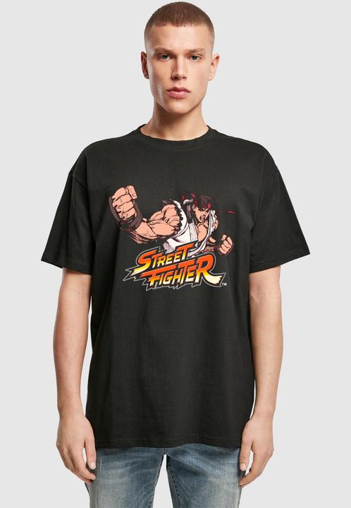 Produktbild Merchcode Streetfighter - Ryu Classic Graphic Heavy Oversize Tee - 197749 (L)