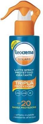 Leocrema Solare Hydrating Sunscreen Milk SPF20 200ml Spray (Sonnenmilch, SPF 20, 200 ml, 200 g)