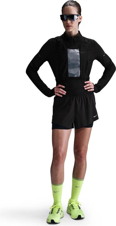 Actual product image Nike Women's Swift Dri-Fit Mid-Rise 2-In-1 Shorts (M)