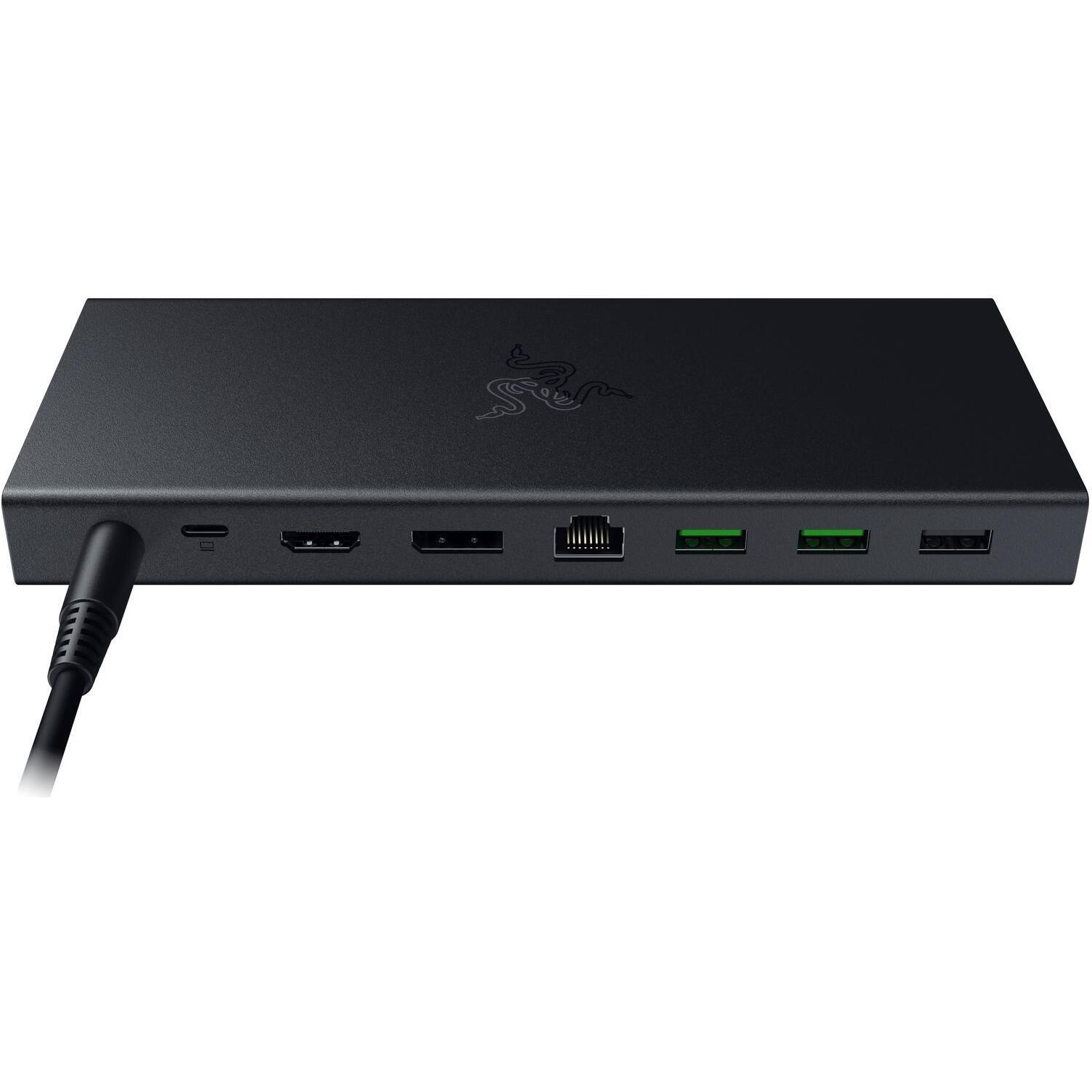 Razer USB 4 DOCK - EU (USB-C), Dockingstation + USB Hub, Schwarz