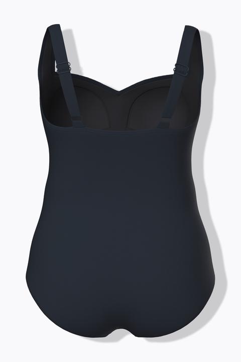 Image du produit Ulla Popken Maillot de bain, structure fine, drapé (60)