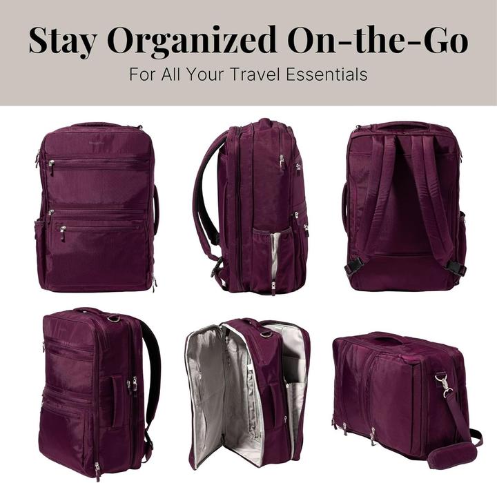 Actual product image Baggallini Modern Convertible Travel Backpack