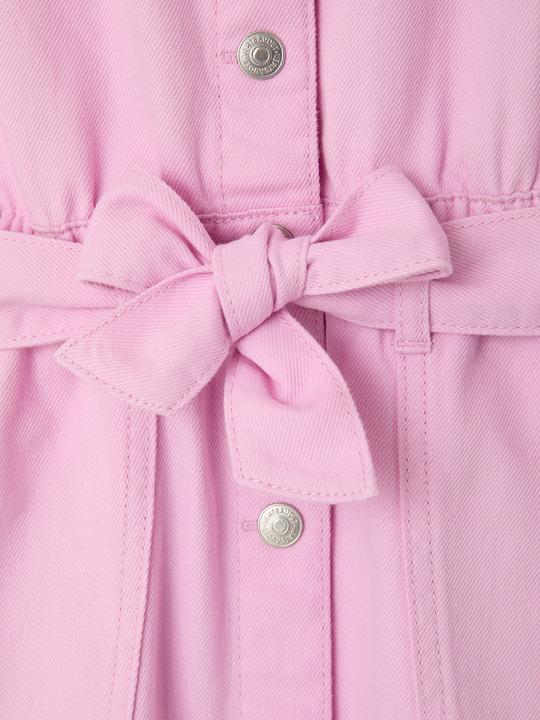 Produktbild Vertbaudet Hemdkleid mit Bindegürtel aus Twill, Mädchen (146, 152)