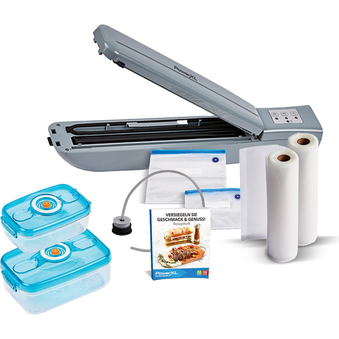 Thumbnail - MediaShop PowerXL Duo NutriSealer 6in1 Vakuumiergerät, Vakuumiergerät