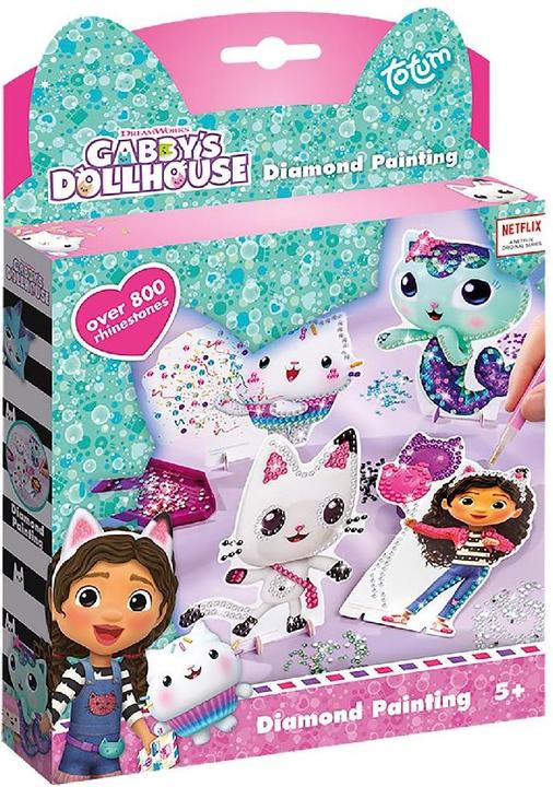 Actual product image Totum Gabby's Dollhouse Diamond Painting