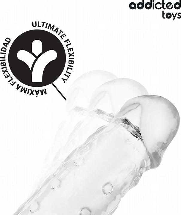 Actual product image Addicted toys - TRANSPARENTE PENISHÃoeLSE GRÃ–SSE M 27 CM