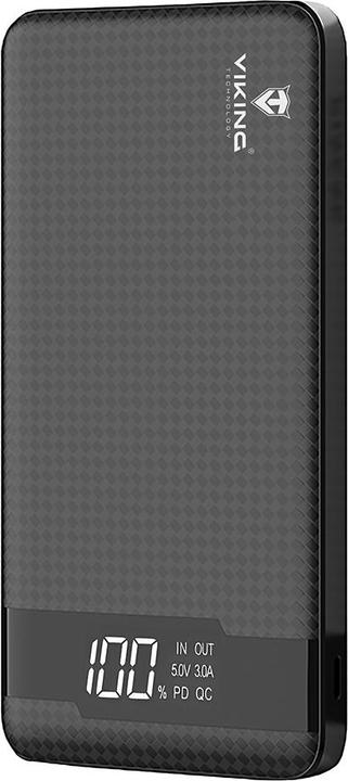 Image du produit Viking Banque d'alimentation PN-962PD 20000 mAh black (PN962B) (20000 mAh, 22.50 W, 74 Wh)