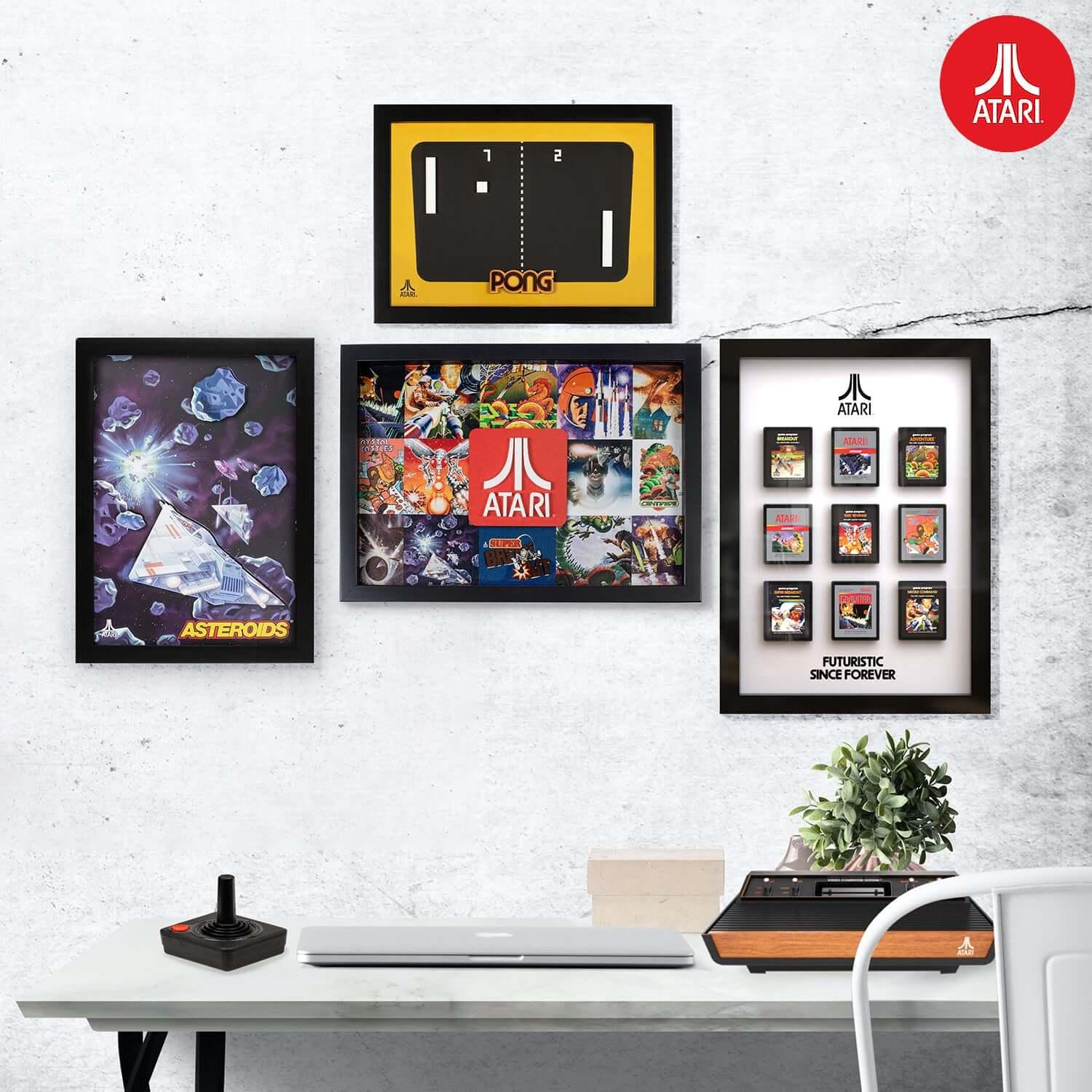 Thumbnail - Thumbs Up, Wanddeko, Official Atari 3D Wall Art - Asteroids Collection