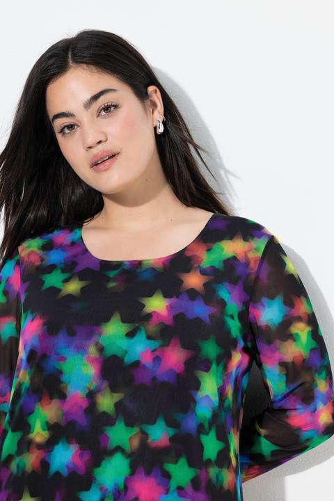 Immagine prodotto Angel of Style Abito in mesh dal taglio comodo con stelline (54)