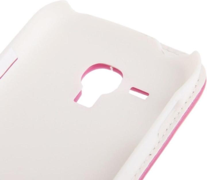 Produktbild König Design Schutzhülle Handy Tasche Flip für Samsung Galaxy S3 mini i8190 / i8195 / i8200 Pink (Samsung Galaxy S3 Mini)