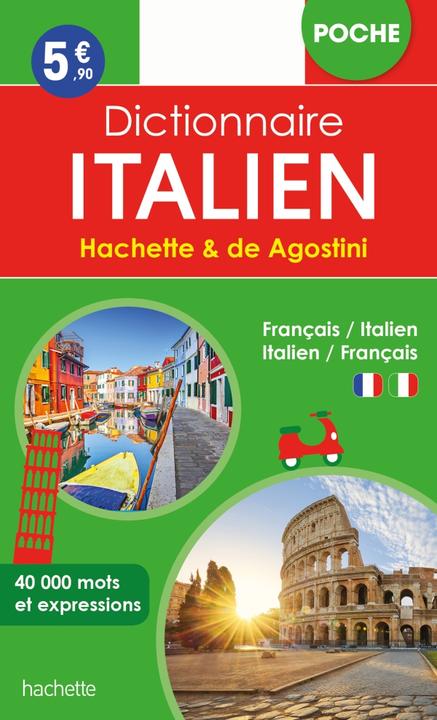Actual product image Dictionnaire italien poche Hachette & de Agostini (French, Collectif, 2020)