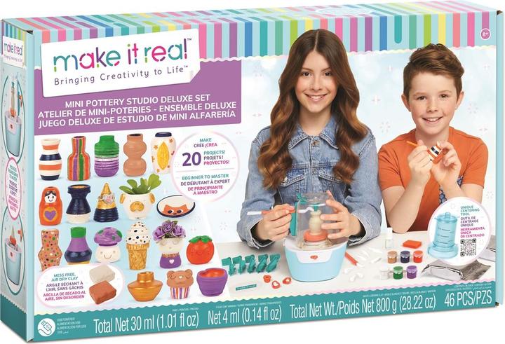 Produktbild Make it Real Mini Töpferstudio Deluxe Set