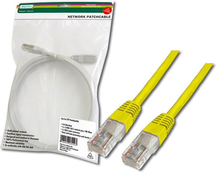 Productafbeelding Digitus Netwerkkabel (S/FTP, CAT6, 1 m)