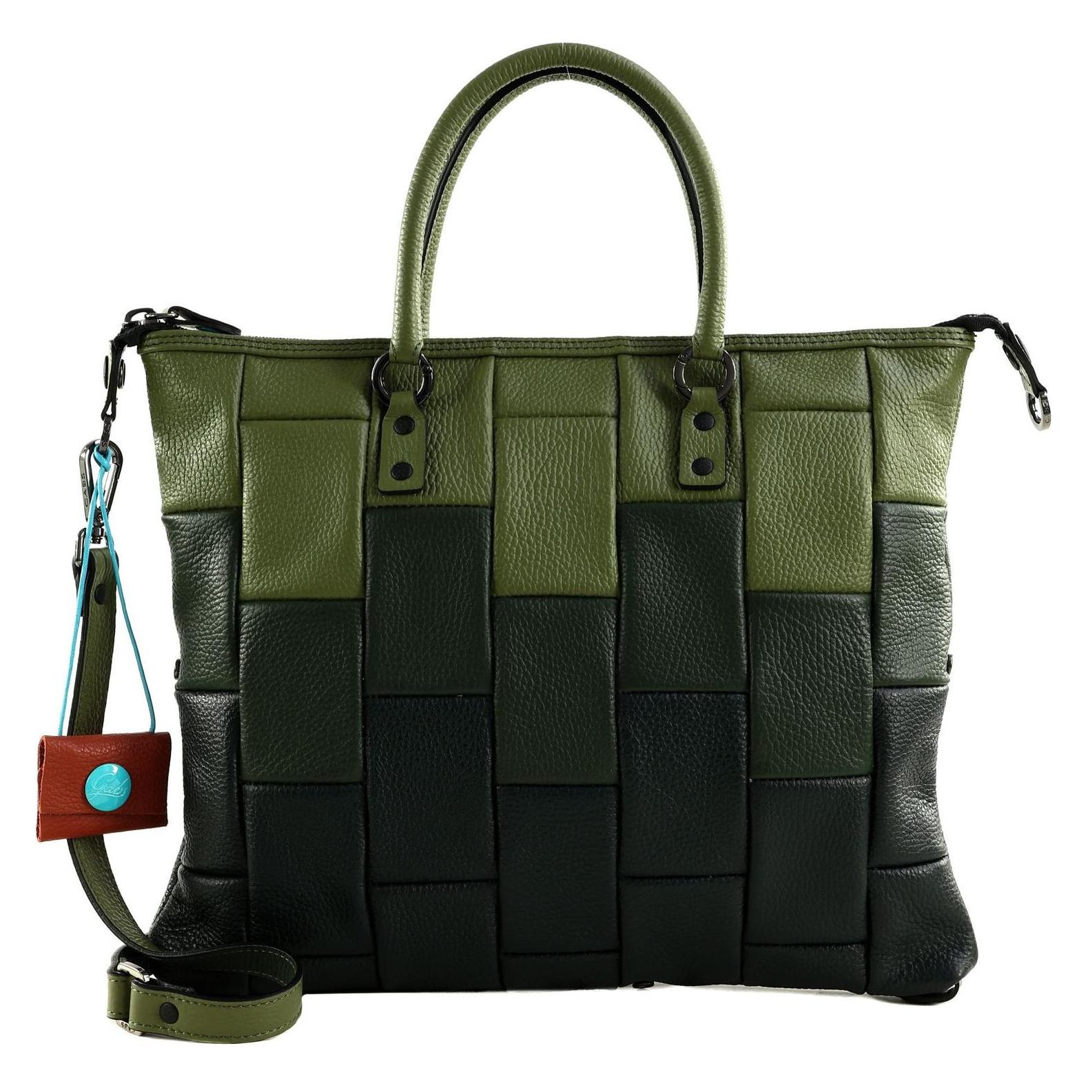 Gabs, Damen, Handtasche, G3 Plus Tg Tricolor Degrade, Mehrfarbig, Grün