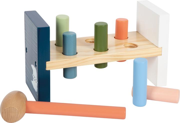 Actual product image small foot Knocking bench "Arctic