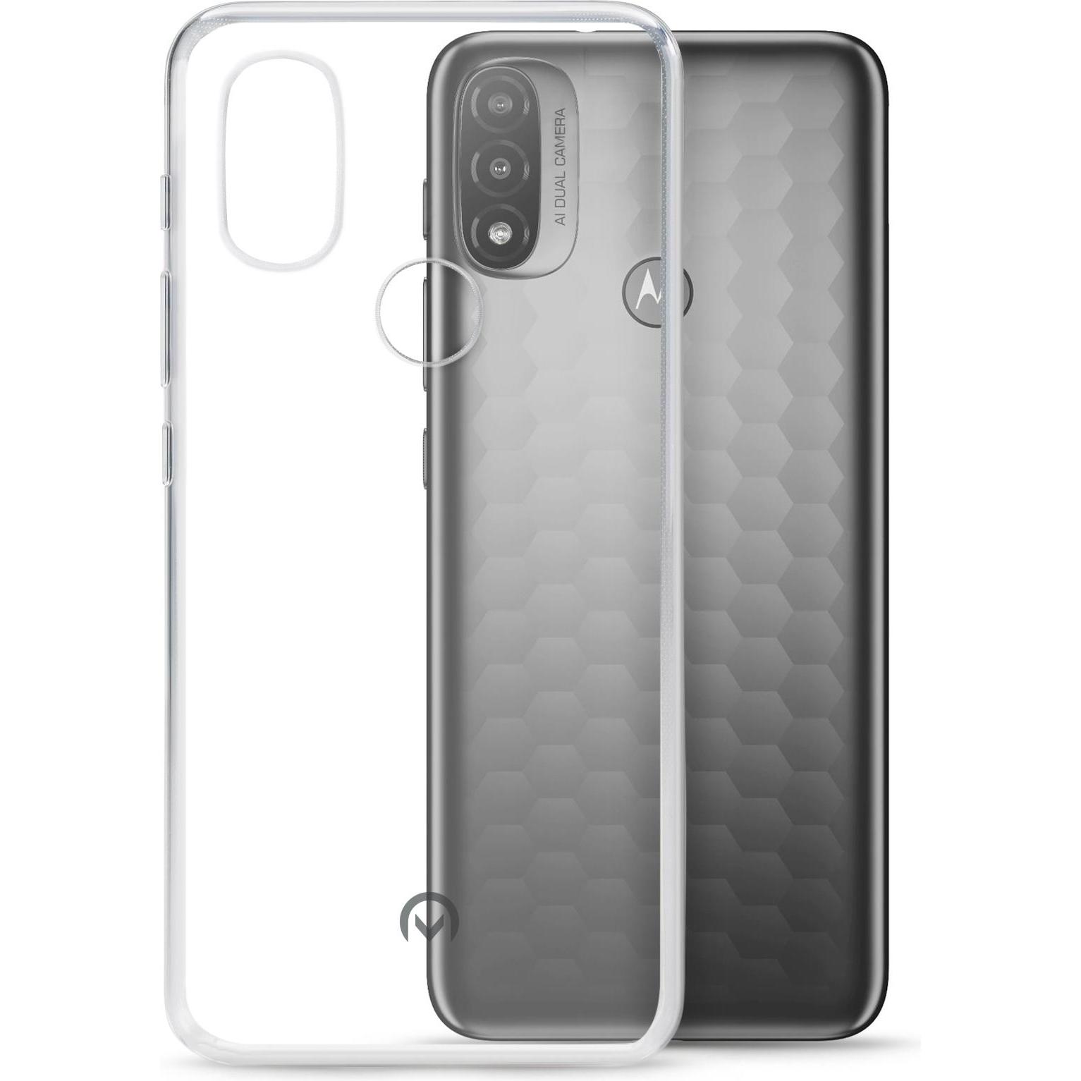 Mobilize Gelee-Hülle (Motorola Moto E20), Smartphone Hülle, Transparent