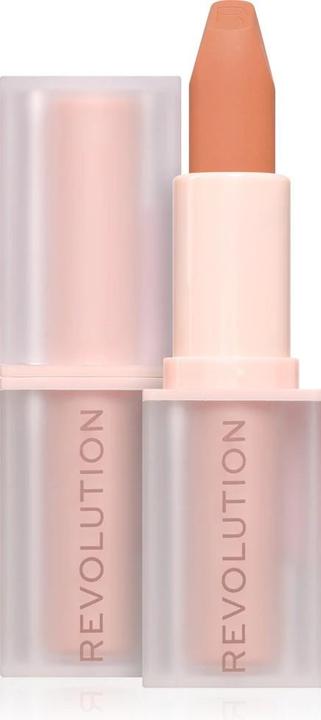 Actual product image I Heart Revolution Revolution Lasting Kiss Matte Lipstick All-Day Wear Lover Nude (Nude)