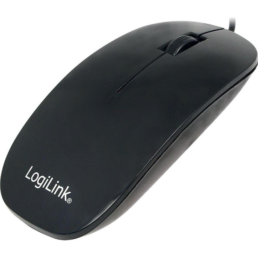LogiLink ID0069 (Kabelgebunden), Maus, Schwarz