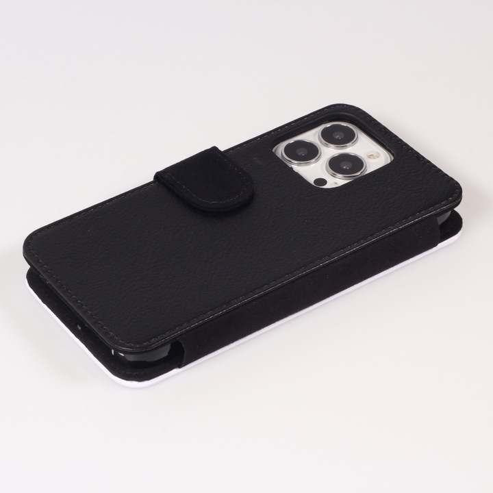 Produktbild PhoneLook Hülle Wallet schwarz Marble 01 (Apple iPhone 13 Pro)
