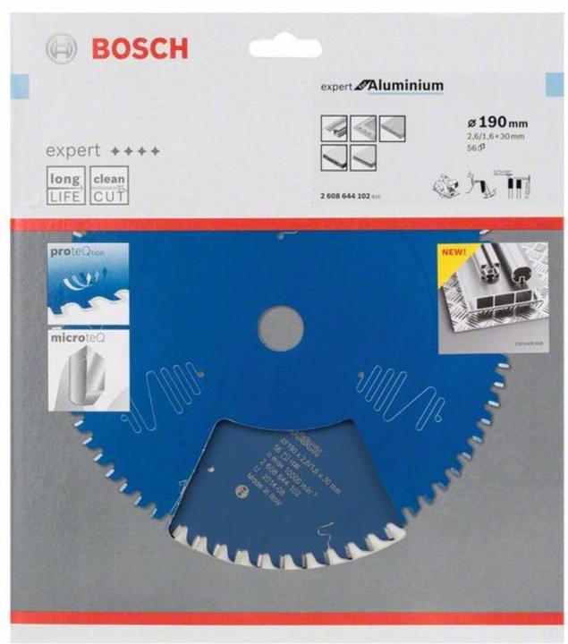 Productafbeelding Bosch Professional Zubehör Cirkelzaagblad Expert voor Aluin