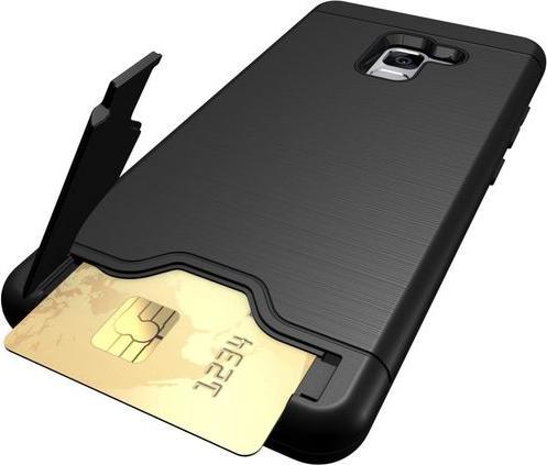 Produktbild MU Classic Hart und Soft Plastik Hülle mit Kickstand (Samsung Galaxy A8 (2018))