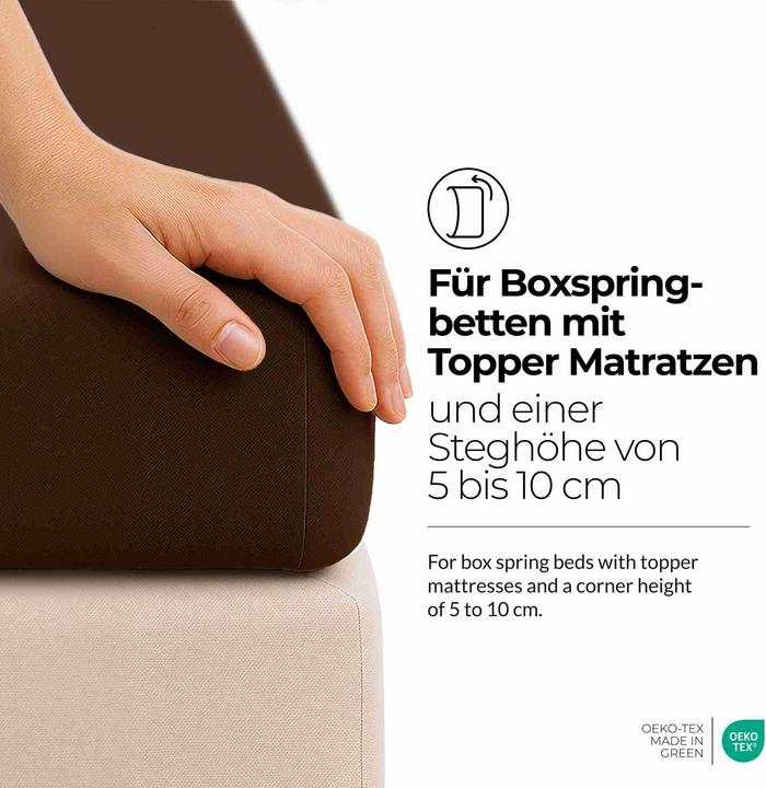 Produktbild Etérea Comfort Jersey Topper (180 x 200 cm, 200 x 200 cm)