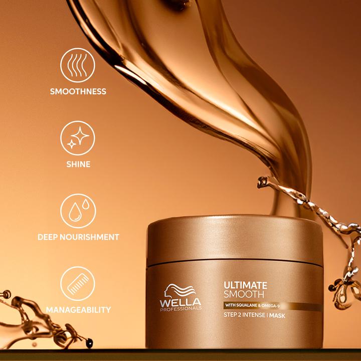 Actual product image Wella Ultimate Smooth Maske (150 ml)
