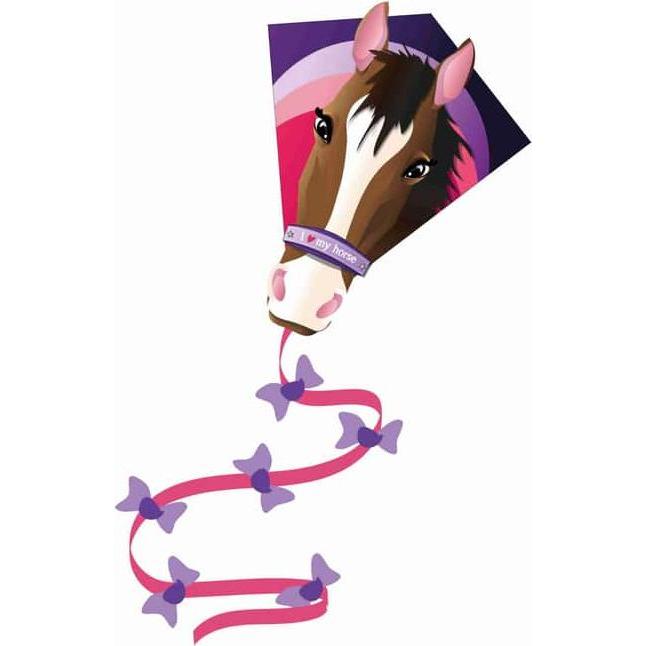 Knoop Flugdrachen - Pferd - ca. 65 x 55 cm