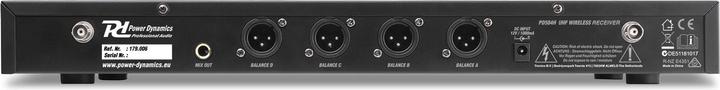 Actual product image Power Dynamics PD504B