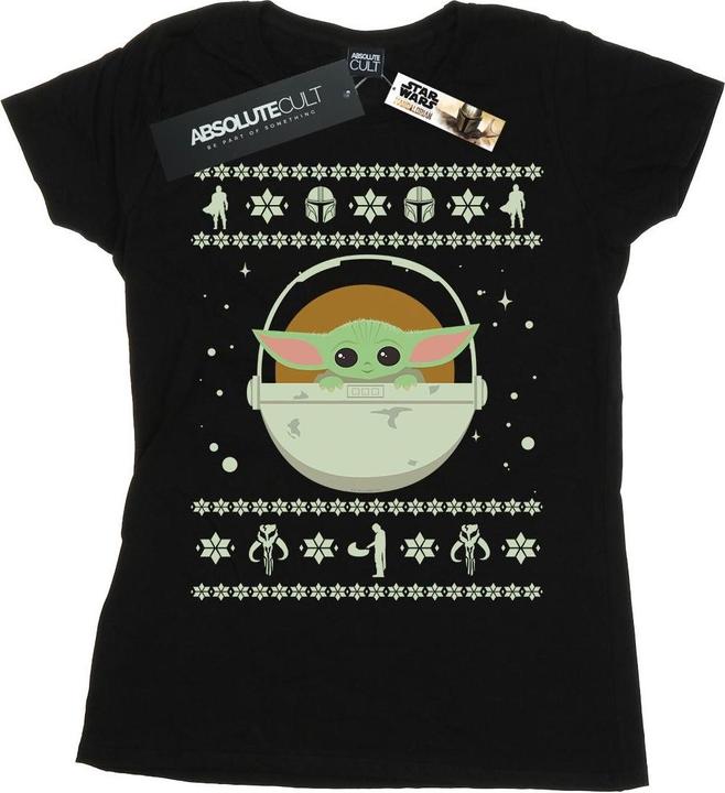 Produktbild Star Wars The Mandalorian The Child Christmas TShirt (S)