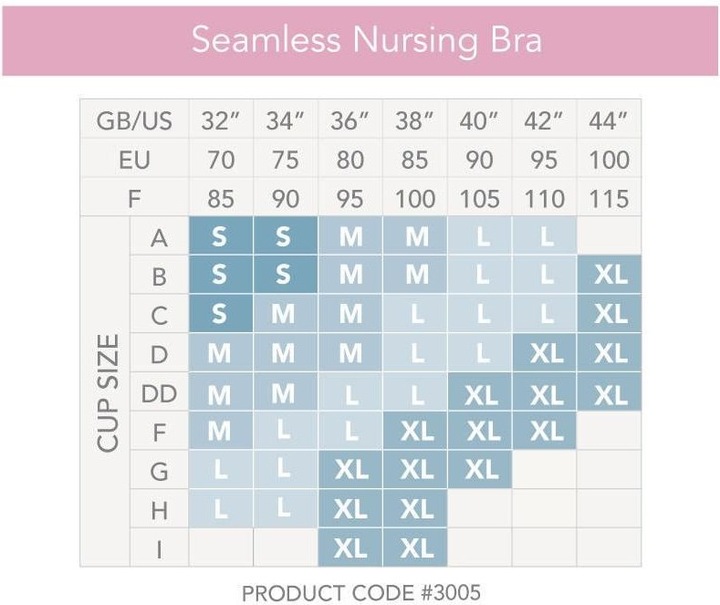 Actual product image Carriwell Nursing bra seamless black (XL)