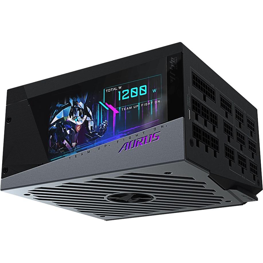 Thumbnail - Gigabyte AORUS P1200W (1200 W), PC Netzteil, Schwarz