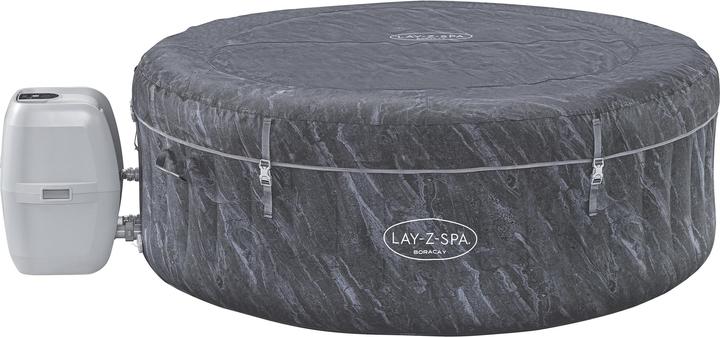 Produktbild Bestway WHP Boracay Airjet 180x66cm 120Düsen 4P. rund grau (4 Pers.)