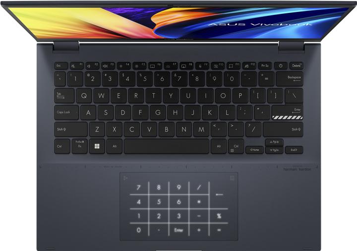 Actual product image ASUS Vivobook S 14 Flip (14.02", Intel Core i5-12500H, 16 GB, 512 GB, DE)