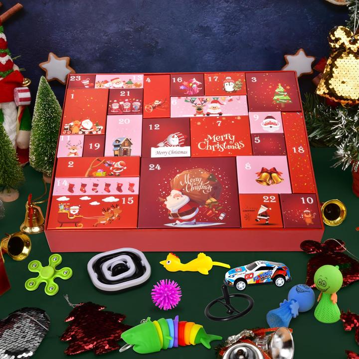 Actual product image Activity Board Weihnachts-Countdown-Fidget