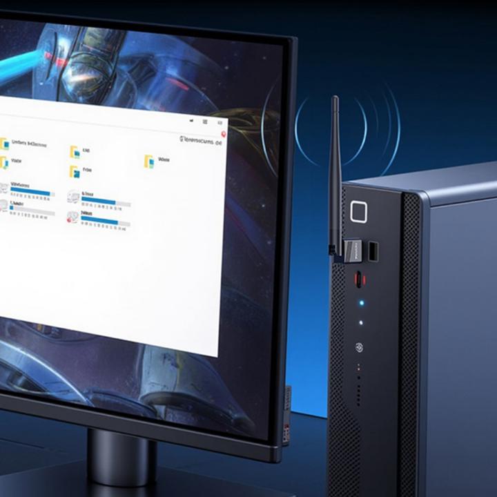 Produktbild Yesido WiFi4 Wireless USB-A Adapter mit externer Antenne 150Mbps (USB)