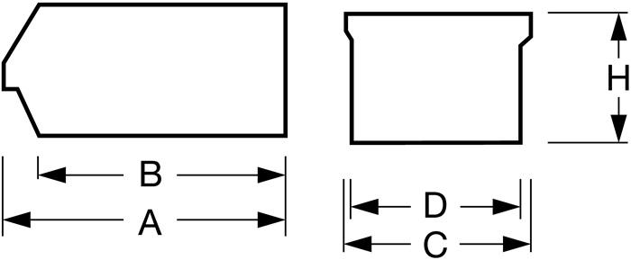 Actual product image Tecwerk Sichtlagerkasten